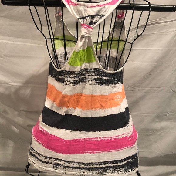 Nollie XS Multicolor Striped Racerback Tanktop - Picture 3 of 3